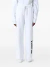 Disclaimer Crystal-embellishment Trousers In White