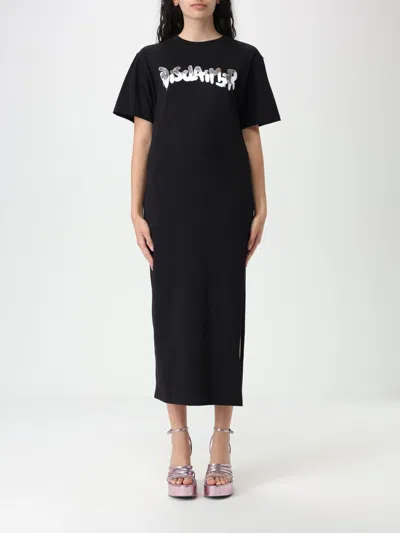 Disclaimer Dress  Woman Color Black In 黑色