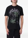 Disclaimer Graffiti-print T-shirt In Black