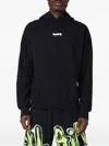Disclaimer Man Sweatshirt Black Size Xl Cotton In Black