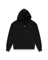 Disclaimer Logo-print Dropped-shoulder Hoodie In Blue