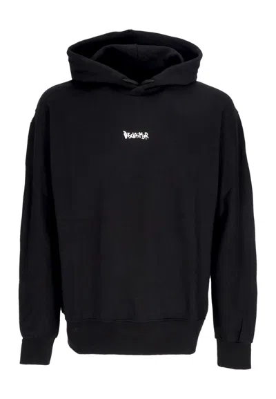 DISCLAIMER LIGHTWEIGHT HOODIE MAN LOGO HOODIE BLACK/ST. WHITE