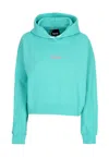 Disclaimer Lightweight Women's Hoodie W Logo Crop Hoodie Mint