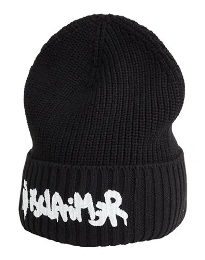 Disclaimer Man Hat Black Size Onesize Cotton, Acrylic