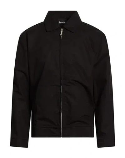 Disclaimer Man Jacket Black Size M Cotton