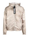 Disclaimer Man Jacket Sand Size M Polyester In Gray