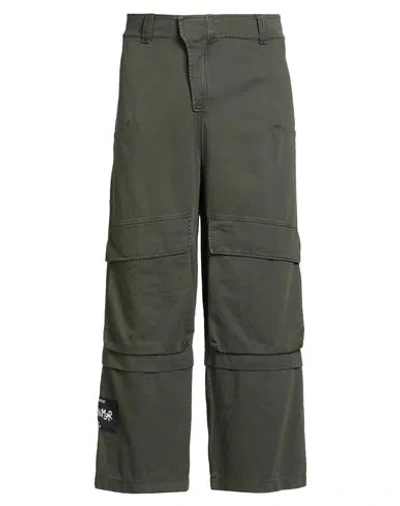 DISCLAIMER DISCLAIMER MAN JEANS MILITARY GREEN SIZE XL COTTON