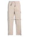 Disclaimer Man Pants Beige Size Xl Cotton, Elastane