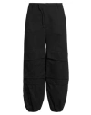 Disclaimer Man Pants Black Size L Cotton
