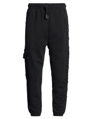 Disclaimer Man Pants Black Size L Cotton