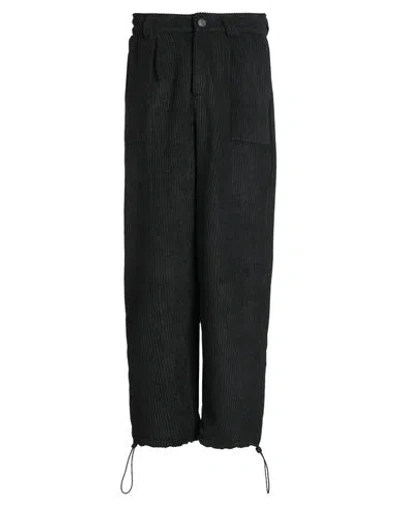 Disclaimer Man Pants Black Size L Polyester, Polyamide