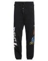 Disclaimer Man Pants Black Size Xl Cotton In Black