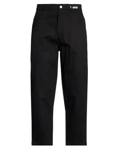 Disclaimer Man Pants Black Size Xl Cotton