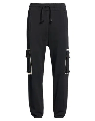 Disclaimer Man Pants Black Size Xl Cotton