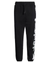 Disclaimer Logo-print Drawstring Track Pants In Black