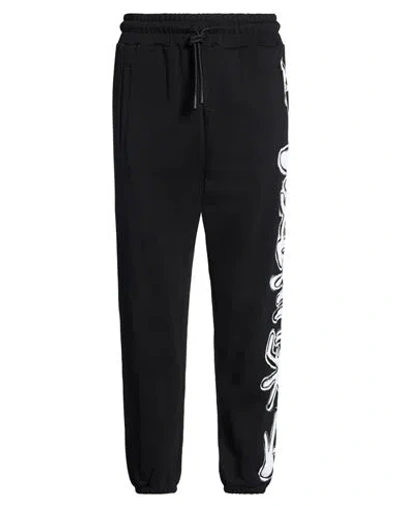 Disclaimer Man Pants Black Size Xxl Cotton