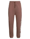 Disclaimer Man Pants Brown Size L Cotton