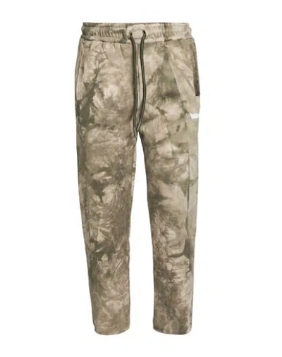 Disclaimer Man Pants Khaki Size M Cotton In Green