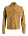 Disclaimer Man Shirt Camel Size L Polyester In Neutral