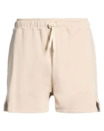 Disclaimer Man Shorts & Bermuda Shorts Beige Size L Cotton In Neutral