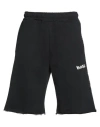 Disclaimer Man Shorts & Bermuda Shorts Black Size Xl Cotton