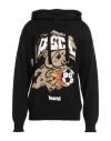 Disclaimer Man Sweater Black Size Xl Cotton, Acrylic