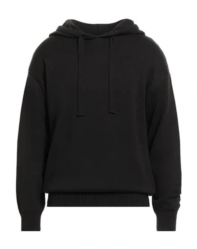 Disclaimer Man Sweater Black Size Xxl Cotton, Acrylic