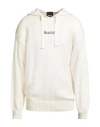 Disclaimer Man Sweatshirt Ivory Size L Cotton