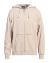 Disclaimer Man Sweatshirt Beige Size M Cotton In Beige