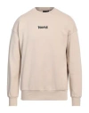 Disclaimer Man Sweatshirt Beige Size L Cotton