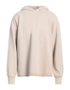 Disclaimer Man Sweatshirt Beige Size L Cotton In Neutral