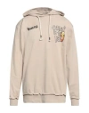 Disclaimer Man Sweatshirt Beige Size M Cotton In Neutral
