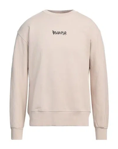 Disclaimer Man Sweatshirt Beige Size Xl Cotton