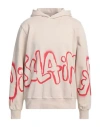 Disclaimer Man Sweatshirt Beige Size Xl Cotton In Beige