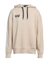 Disclaimer Man Sweatshirt Beige Size Xl Cotton