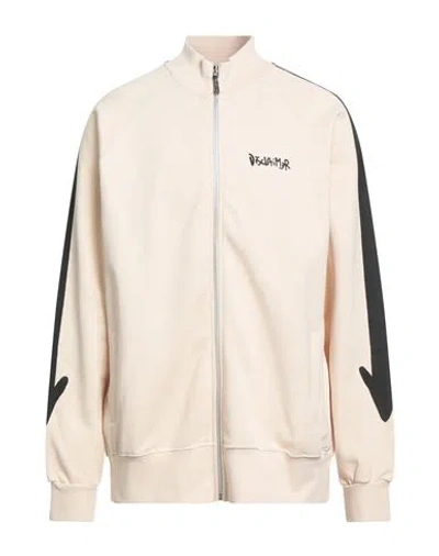 Disclaimer Man Sweatshirt Beige Size Xl Cotton In Multi