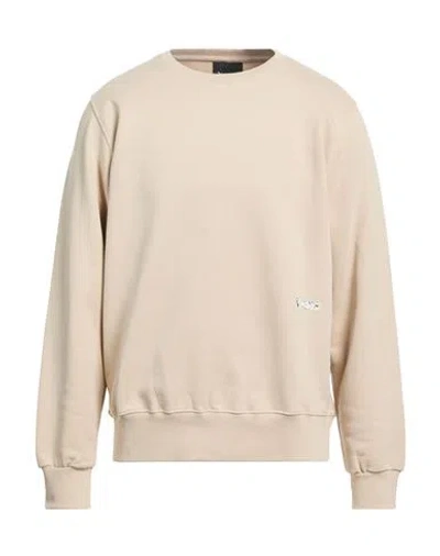 Disclaimer Man Sweatshirt Beige Size Xl Cotton In Neutral