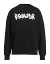 Disclaimer Man Sweatshirt Black Size L Cotton In Black