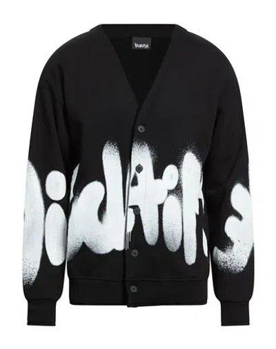 Disclaimer Man Sweatshirt Black Size L Cotton