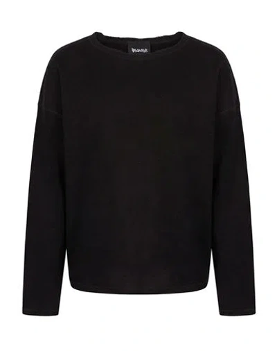 Disclaimer Man Sweatshirt Black Size L Cotton