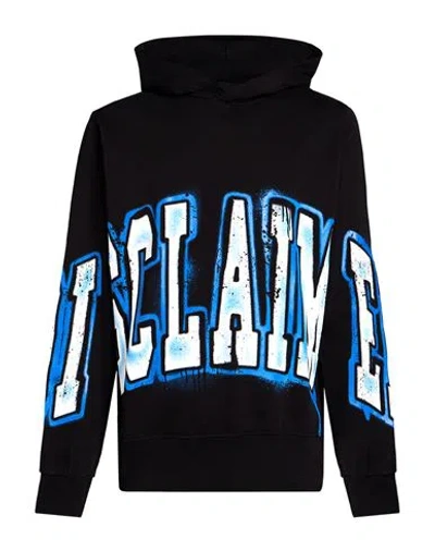 Disclaimer Man Sweatshirt Black Size M Cotton