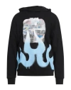 Disclaimer Man Sweatshirt Black Size Xl Cotton