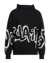 Disclaimer Man Sweatshirt Black Size Xl Cotton