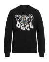 Disclaimer Man Sweatshirt Black Size Xl Cotton