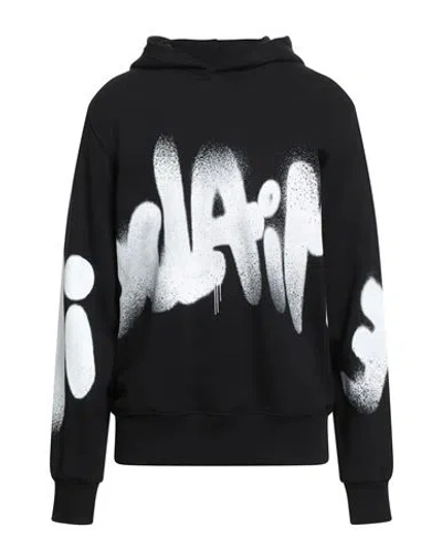 Disclaimer Man Sweatshirt Black Size Xl Cotton
