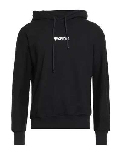 DISCLAIMER DISCLAIMER MAN SWEATSHIRT BLACK SIZE XL COTTON