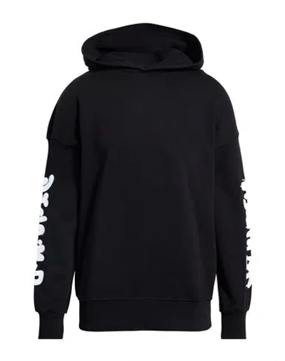 Disclaimer Man Sweatshirt Black Size Xl Cotton
