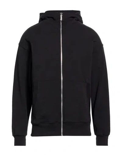 Disclaimer Man Sweatshirt Black Size Xl Cotton