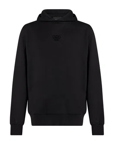 Disclaimer Man Sweatshirt Black Size Xl Cotton