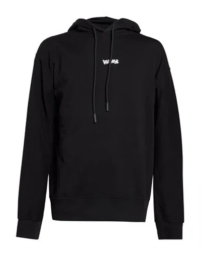 Disclaimer Man Sweatshirt Black Size Xl Cotton